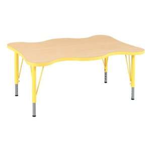   Rectangle Adjustable Height Activity Table:  Home & Kitchen