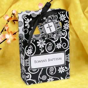   White Cross   Classic Personalized Baptism Favor Boxes Toys & Games