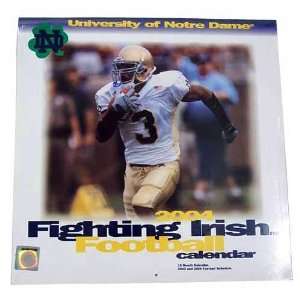 PII Notre Dame Fighting Irish 2004 Team Wall Calendar  