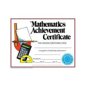 Hayes School Publishing VA281CL Mathematics Achievement Award  Set of 