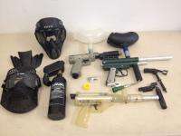 Paintball Guns (3) and Accessories   Talon, Spyder, Stingray, and More 