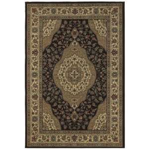  Concepts Collection Barcelona Brown Traditional Floral Area Rug 
