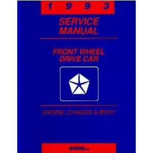    1993 DAYTONA DYNASTY SHADOW ACCLAIM Service Manual Automotive