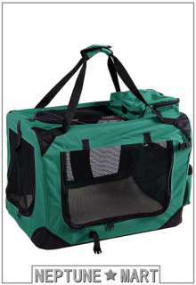 Neptune』24“/26/33Pet Portable Crate Soft Folding Carrier Cage 