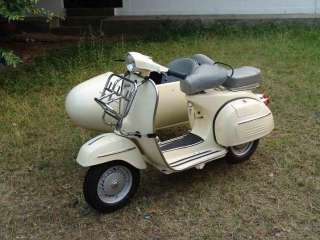 This scooter is Italian scooter Vespa Piaggio Super VBC 1975 150cc 
