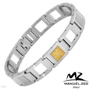  Manuel Zed. Italian Mens Bracelet 