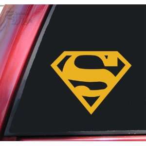  Superman Vinyl Decal Sticker   Mustard: Automotive