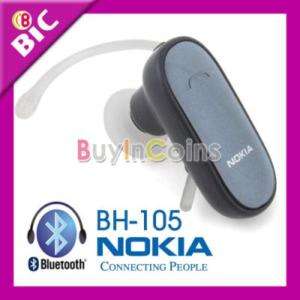 Brand New BH 105 Wireless Bluetooth Headset for Nokia  