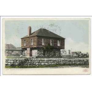  Reprint Clergues Block House Residence, Sault Ste. Marie 