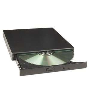    24x CD ROM USB 2.0 Slim External Drive (Black): Electronics