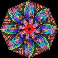 FELINES Kaleidoscope Quilt Blocks KIT / LAUREL BURCH  