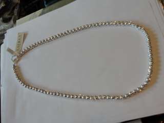 NWT $128 Lauren Ralph Lauren Silver Necklace  