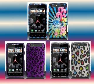 NF+PLe+CLeo Motorola Droid RAZR XT912 Faceplate Phone Cover Hard Shell 