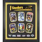   Pittsburgh Steelers Framed Six Time Super Bowl Champions Collage