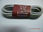   cm White rawhide Leather Topsider Laces Shoe laces NEW BOAT SHOELACES