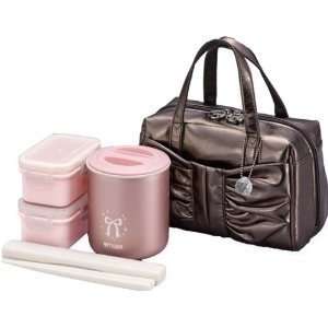  Japanese Lunch Box Set Tiger Lunch thermos GOLD LWY LA24KL 