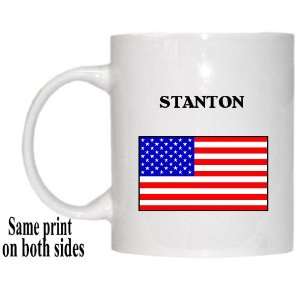  US Flag   Stanton, California (CA) Mug 