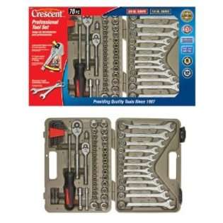 Cooper Hand Tools Crescent CTK70MP 70 Piece Mechanics Tool Set with 