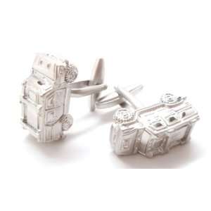   Silver H2 Hummer Classic Car Collection Cufflinks Cuff Links: Jewelry