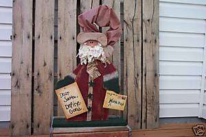 Dear Santa Wood Craft Pattern ( Clause Claus ) letter  