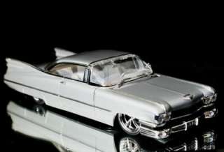 1959 Cadillac Coupe DeVille DUB CITY Diecast 1:24 Silve  