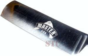 Straight Razor Shaving w Solid Wood Hande Stainless Steel Blade Master 