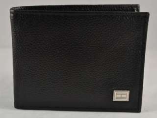 Tommy Hilfiger Mens Leather Passcase Wallet BiFold 2012 Designer 