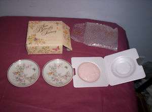 Avon BUTTERFLY FANTASY (2 porcelain dishes & 1 soap)  