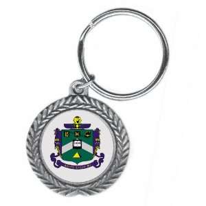  Delta Sigma Phi Pewter Key Ring: Office Products