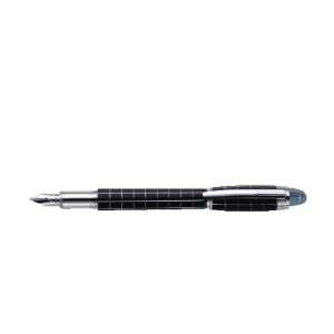   Metal Rubber Fountain Pen Medium nib, 08854M: Office Products