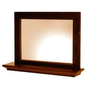  White Craft M215171 Cabbage Small Mirror with Shelf in 