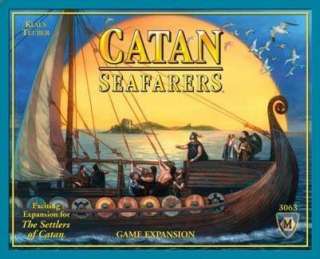 Seafarers of Catan & 5 6 Expansion Revised Settlers NEW  