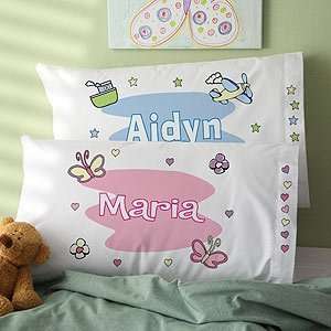  Personalized Kids Sleepy Time Pillowcases