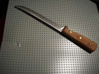 Chicago Cutlery 66S Walnut handle Butcher Knife  