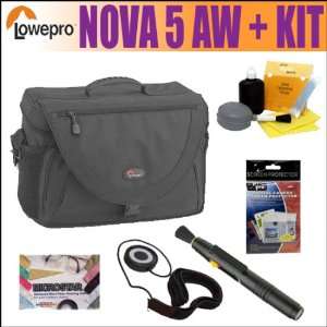  Lowepro Nova 5 AW Large Camera (Black) Bag Plus Camera 