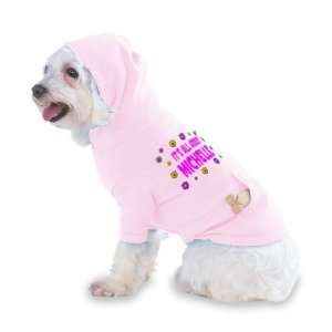   Michelle Hooded (Hoody) T Shirt with pocket for your Dog or Cat Medium