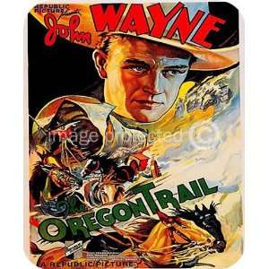  The Oregon Trail Vintage John Wayne Movie MOUSE PAD