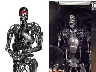 Terminator 2 Standing ENDO Skeleton, Light Up Eyes, New  