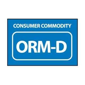 HW32AL  Labels, Shipping and Packing, Consumer Commodity ORM D, 1.5 X 