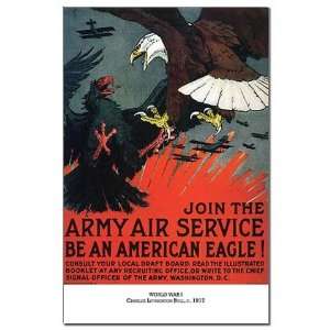  Be An American Eagle Vintage Mini Poster Print by 