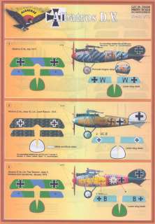 print scale decals 1 72 albatros d v german wwi fighter picture