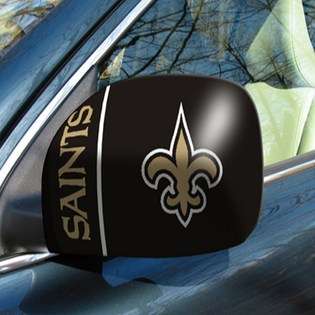 Fan Mats NFL   New Orleans Saints Small Mirror Cover at 