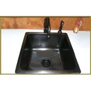 Elite Bath Square Bar Sink   SB1810NM: Home Improvement