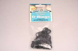 50 ct Black O Rings (for use with wacky tool)  