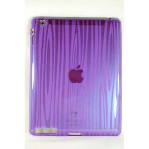  xFit Ipad 2 Case Premium TPU Purple Clear Electronics