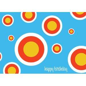  Blue and Orange Dots   100 Cards 