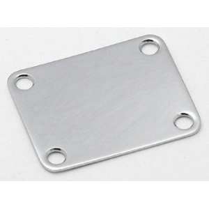  Neck Plate 4 Hole for Guitar or Bass Nickel Musical 