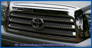 07 08 09 Toyota Tundra Chrome Grille Overlay / Insert  