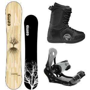  Camp Seven Roots Mens Snowboard with Flow Vega Lace Boots 