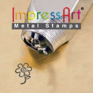  ImpressArt  6mm, Flower Design Stamp